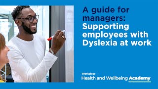 Bupa | Bitesize Academy | Supporting employees with Dyslexia in the workplace by Bupa UK 72 views 1 month ago 5 minutes, 39 seconds