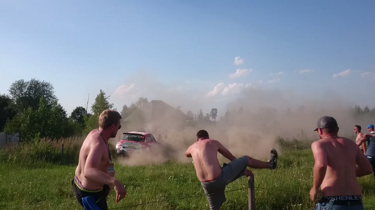 WRC Rally Poland 2016 SS16 Pedder crash action 60FPS 1080P