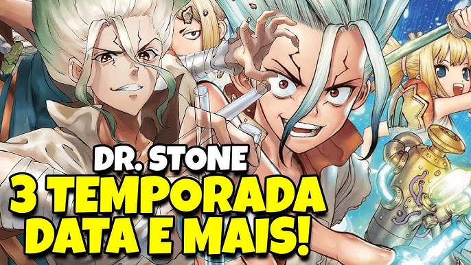 Dr STONE ganha novo pôster da terceira temporada - Game Arena