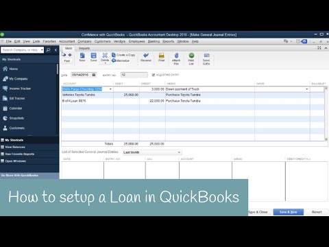 Video: Cum creez un program de datorii în QuickBooks?