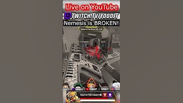 NEMESIS NEEDS NERFED! #apexlegends #nemesis #ranked #youtubeshorts #gaming
