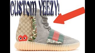 custom yeezy 750