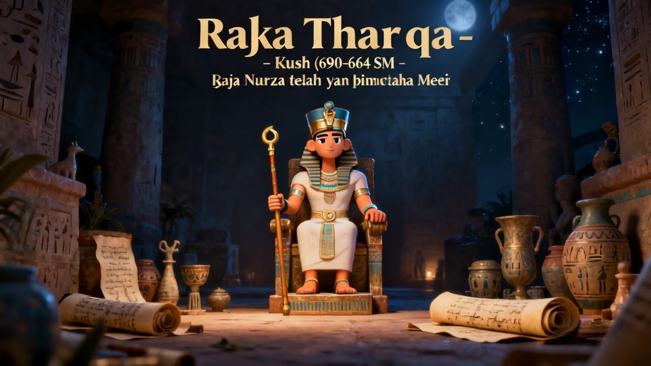 Taharqa: Raja Nubia Terakhir yang Menjaga Mesir dari Kehancuran