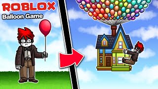 Roblox : Balloon Game 🎈 ต้องใช้บอลลูนกี่ลูก ถึงจะทำให้บ้านลอยได้ !!!