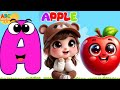 A for Apple | ABC phonics song | ABC for toddlers | B for ball | Baby ABC Song | ABCD |#kidssong