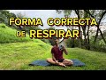 FORMA CORRECTA DE RESPIRAR