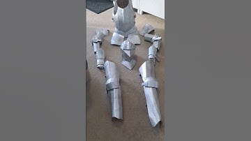 3 Months Of Work Led To This #cardboard #armor #fyp #knights