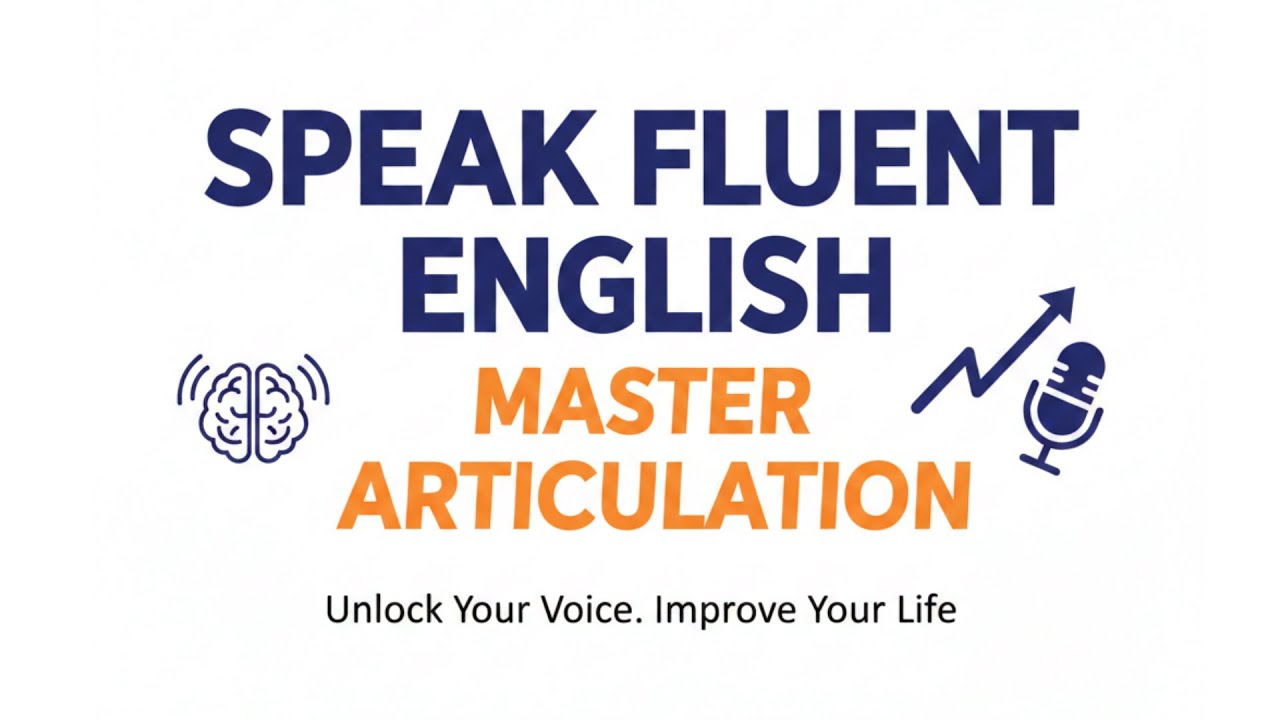 How to Speak Fluent English with Confidence | Master Articulation - YouTube