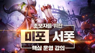 데교수의 미스 포츈 서폿 특별 강의