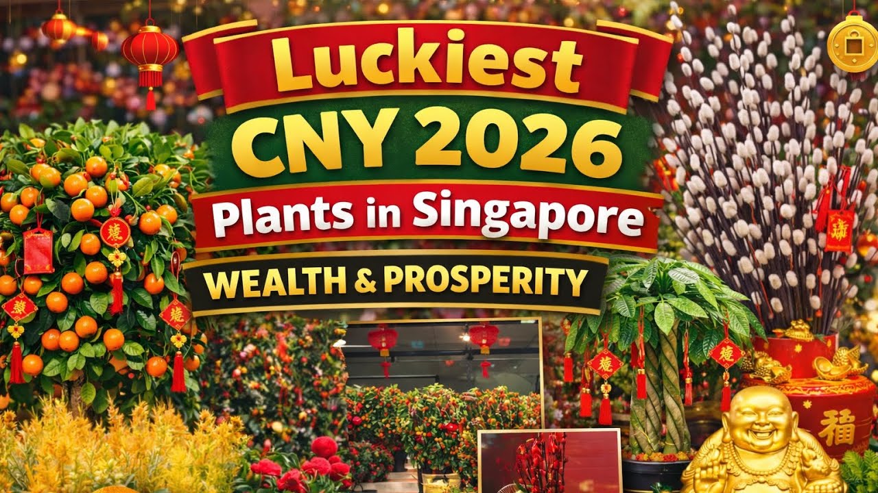 Visiting Far East Flora Multilevel Nursery  🌸 Valentine’s Day ❤️ & Gong Xi Fa Cai 2026 Vibes 🇸🇬