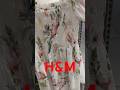 #shortsvideo #trending #viral #hm #shopping #dress #new #clothing #fashion #hmhaul #floral  #одежда