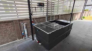 Boat สาย 2 - Update อ่างไฟเบอร์ 2 เมตรหลังทำระบบ O4FS สำหรับเลี้ยงปลาคาร์พในบ้านใหม่ของคุณโบ๊ท