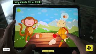 Funny Animals! Zoo for Toddler | Android Game for Kids | Gameplay screenshot 2
