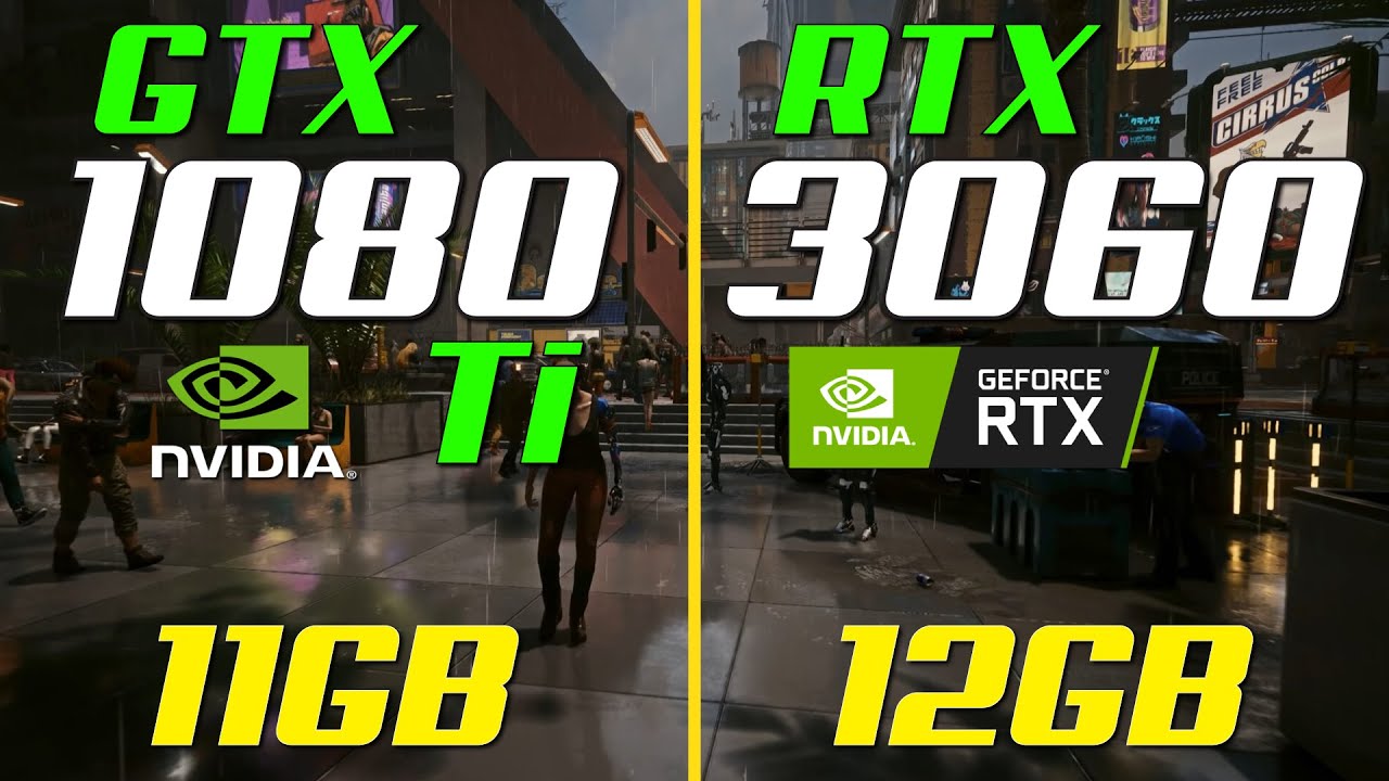 GTX 1080 Ti vs. RTX 3060 - Test in 2022 - YouTube