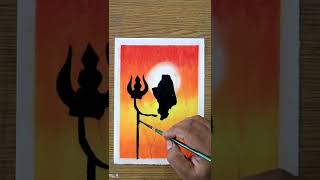 God bholenath ji pastel colours drawing screenshot 5