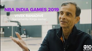 1-on-1 with Sacramento Kings owner Vivek Ranadive before historic trip to India