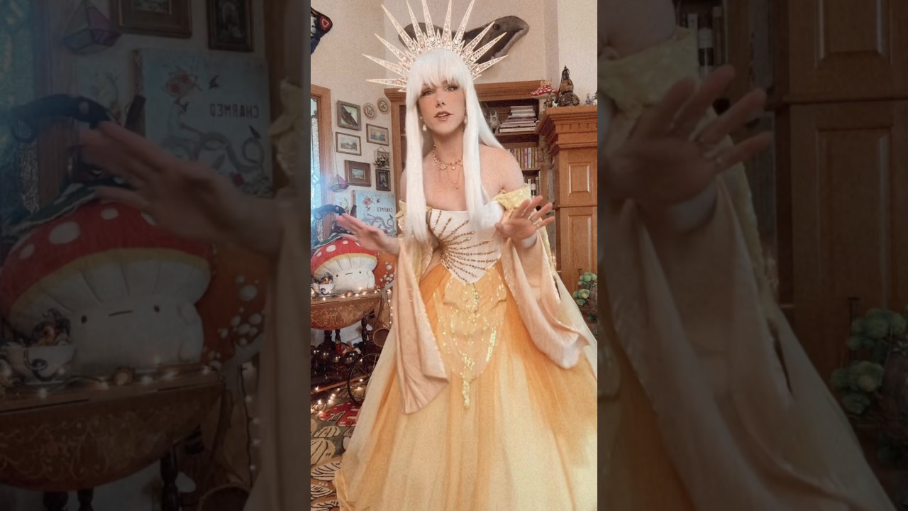 Sun Goddess look for fantasy ball!!