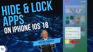 Hide and lock your apps on your iPhone with iOS 18 | Kurt the CyberGuy