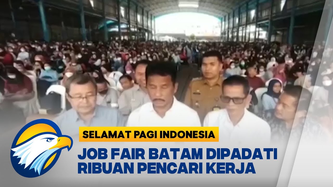 Job Fair Batam Dipadati Ribuan Pencari Kerja