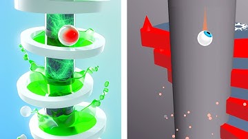 Helix Jump - All Levels iOS Android GamePlay