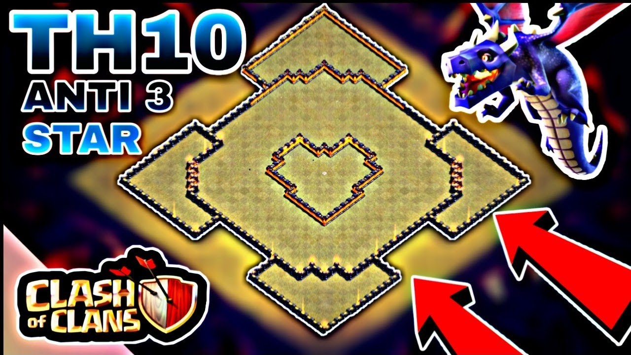 NEW TOWN HALL 10 WAR BASE | ANTI 2/3 STAR | ANTI EVERYTHING | Clash of Clans Th10 War Base 2019