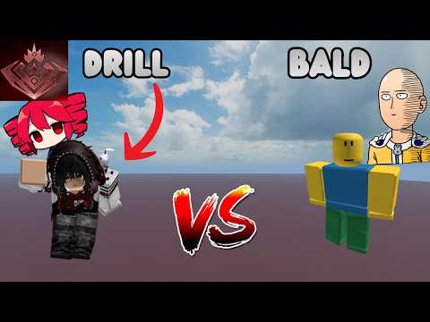 Beating a world champion drill user with bald | Untitled boxing game