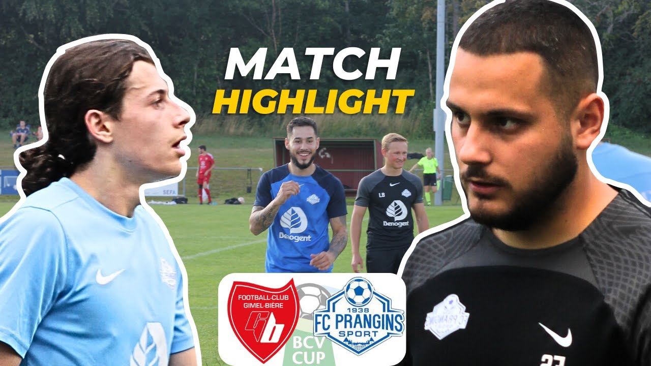 FC Gimel-Bière 1-5 FC Prangins-Sport | All Goals & Match Highlights | Coupe Vaudoise 2023-2024