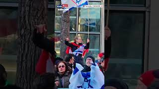 Pro-Palestine Rally and Counter-Protest in Toronto