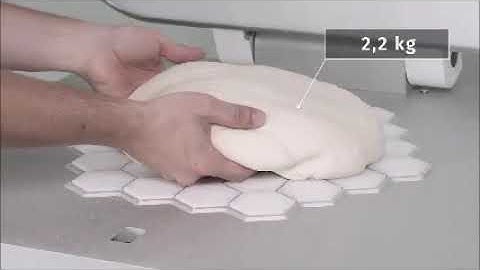Automatic hexagonal dough divider By Starpizza