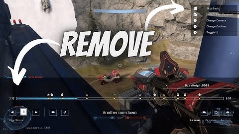 How to Remove Menu Boxes in Theater Mode | Halo Infinite