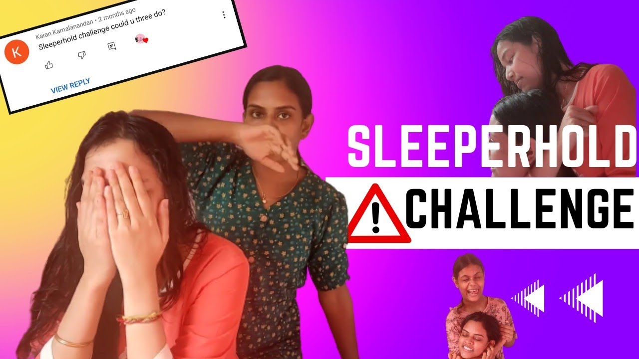 Warning 🚫 Crazy Sleeperhold Challenge Assam Trilogy | WWE Indian Girls Edition | 