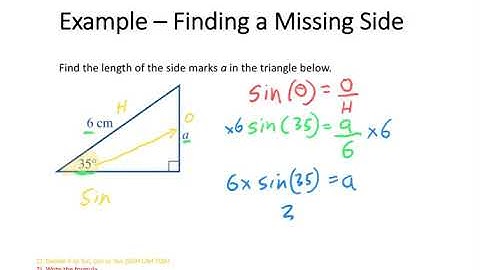 Calculating a Missing Side Value in Numerator