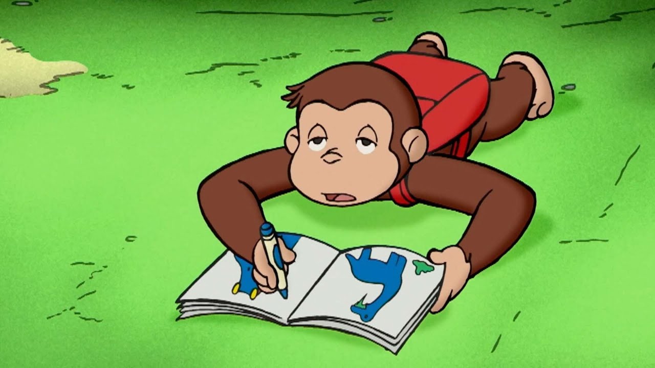 Nicke Nyfiken | George njuter av naturen | Tecknad Film för Barn