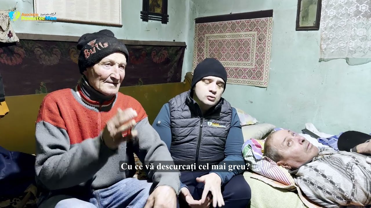Trăiesc de pe o zi pe alta și rar cer ajutor | Povestea unui tată de 80 de ani și a fiului său