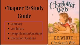 Charlotte’s Web Chapter 19 Study Guide | Vocabulary & Discussion for Teachers