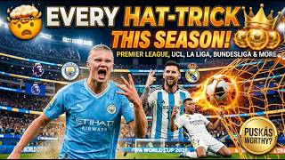 Every Hat-Trick Scored This Season 🤯⚽ | All Hat Tricks 2025/26 | Football Highlights #soccer
