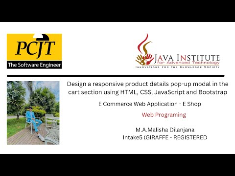 Web Project Task 30| 1st Year | Semester 01 | Java Institute |