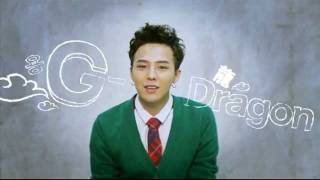 120104 BIGBANG G-DRAGON New Year 2012 Message! @ Gmarket!