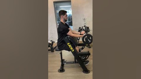 Execução - Rosca no Banco Scott com Barra W