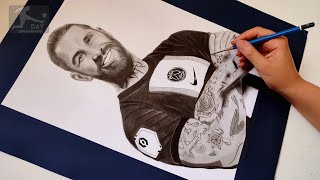 Drawing Sergio Ramos In Psg 2022 Design Ramos Time Lapse 2022