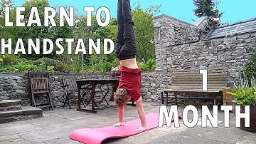 Learn to Handstand FAST | Handstand in 1 Month Tutorial