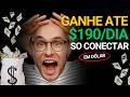 GANHE ATE $190 NESTE SITE QUE PAGA SO POR ESTA CONECTADO
