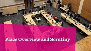 Place Overview & Scrutiny - Thursday 19 February 2026