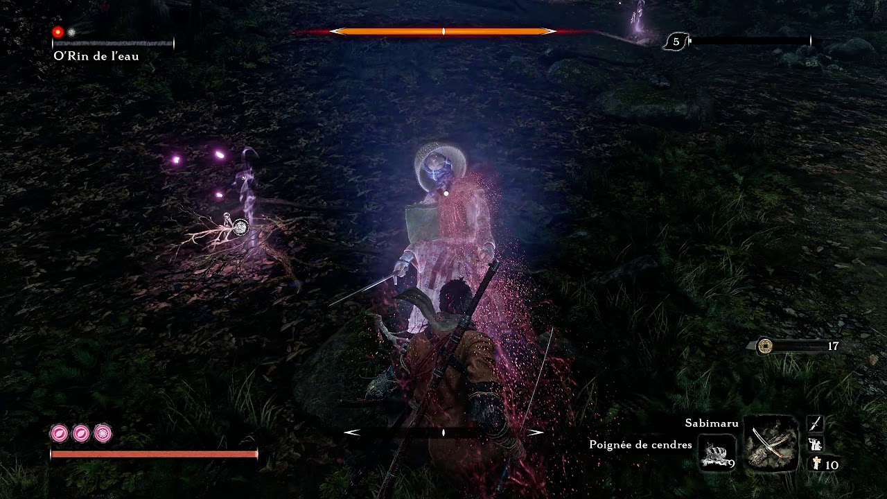 SEKIRO : SHADOWS DIE TWICE / Orin de l'eau Perfect