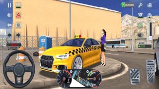 Audi A3 Taxi Gameplay | Luxury German Taxi Simulator 🚖🔥