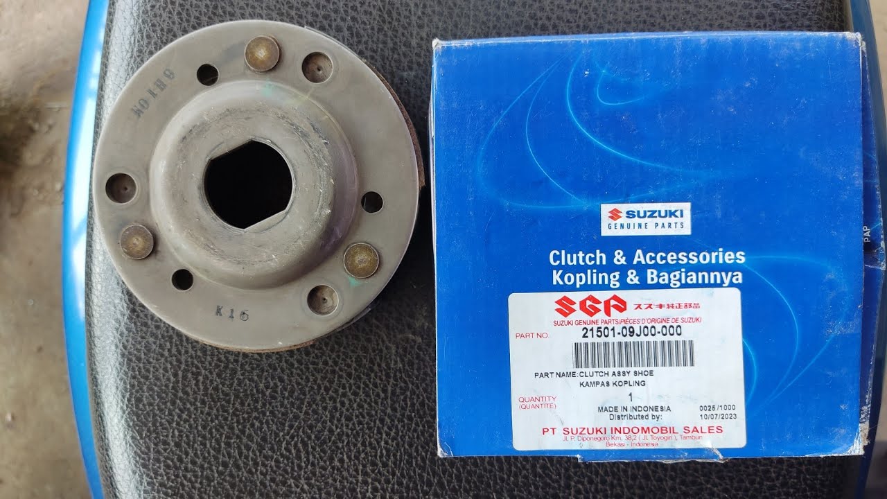 mengganti kampas ganda scoopy 2016 kode K16 menggunakan kampas ganda suzuki nex