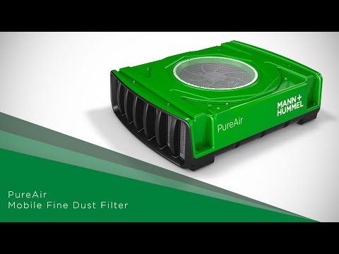 How does a mobile fine dust particle filter as a roof box work? PureAir function explained!