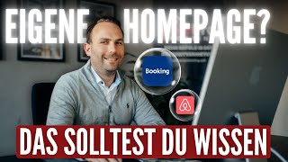 Macht Eine Eigene Homepage In Der Kurzzeitvermietung Für Dich Sinn?