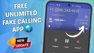 How To Make Free Unlimited Calls to ANY Number in ANY Country 🌏 | Unlimited Free Fake Calling App screenshot 1