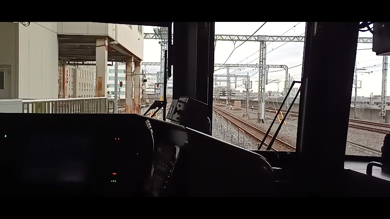 【前面展望】北越谷→新越谷　東武70000系　普通　中目黒行き